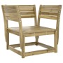 Juego de sofás de jardín 5 piezas madera de pino impregnada de , Conjuntos de jardín - Ref: Foro24-3216919, Precio: 431,15 €,...