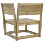 Juego de sofás de jardín 5 piezas madera de pino impregnada de , Conjuntos de jardín - Ref: Foro24-3216919, Precio: 431,15 €,...