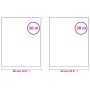 Lámina de ventana esmerilada PVC blanco de , Láminas para ventana - Ref: Foro24-3206462, Precio: 76,67 €, Descuento: %