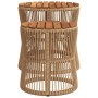 Mesas auxiliares jardín 2 pzas superficie de madera ratán beige de , Mesas de jardín - Ref: Foro24-366293, Precio: 161,17 €, ...