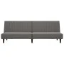 Two-seater gray synthetic leather sofa bed by , Sofas - Ref: Foro24-375949, Price: 253,30 €, Discount: %