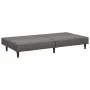 Two-seater gray synthetic leather sofa bed by , Sofas - Ref: Foro24-375949, Price: 253,30 €, Discount: %