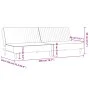 Two-seater gray synthetic leather sofa bed by , Sofas - Ref: Foro24-375949, Price: 253,30 €, Discount: %