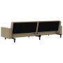 Sofá cama de 2 plazas cuero sintético color capuchino de , Sofás - Ref: Foro24-375954, Precio: 273,46 €, Descuento: %