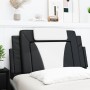 Cabecero de cama acolchado cuero sintético negro blanco 100 cm de , Cabeceros y pies de cama - Ref: Foro24-374779, Precio: 50...