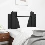 Cabecero de cama acolchado cuero sintético negro blanco 100 cm de , Cabeceros y pies de cama - Ref: Foro24-374779, Precio: 50...