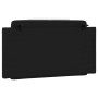 Cabecero de cama acolchado cuero sintético negro blanco 100 cm de , Cabeceros y pies de cama - Ref: Foro24-374779, Precio: 50...