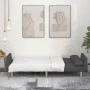 Sofá cama de 2 plazas con dos almohadas tela gris oscuro de , Sofás - Ref: Foro24-375870, Precio: 284,48 €, Descuento: %