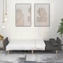 Sofá cama de 2 plazas con dos almohadas tela gris oscuro de , Sofás - Ref: Foro24-375870, Precio: 289,49 €, Descuento: %
