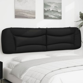 Cabecero de cama acolchado cuero sintético negro 200 cm de , Cabeceros y pies de cama - Ref: Foro24-374623, Precio: 103,09 €,...
