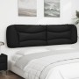 Cabecero de cama acolchado cuero sintético negro 200 cm de , Cabeceros y pies de cama - Ref: Foro24-374623, Precio: 103,09 €,...