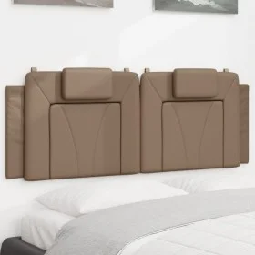 Gepolstertes Bettkopfteil aus Cappuccino-Kunstleder, 120 cm von , Kopf- und Fußteile - Ref: Foro24-374785, Preis: 45,11 €, Ra...
