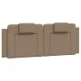 Gepolstertes Bettkopfteil aus Cappuccino-Kunstleder, 120 cm von , Kopf- und Fußteile - Ref: Foro24-374785, Preis: 45,11 €, Ra...
