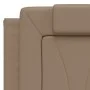 Gepolstertes Bettkopfteil aus Cappuccino-Kunstleder, 120 cm von , Kopf- und Fußteile - Ref: Foro24-374785, Preis: 45,11 €, Ra...