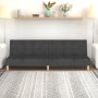 Sofá cama de 2 plazas tela gris oscuro de , Sofás - Ref: Foro24-375755, Precio: 249,04 €, Descuento: %