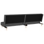 Sofá cama de 2 plazas tela gris oscuro de , Sofás - Ref: Foro24-375755, Precio: 249,04 €, Descuento: %