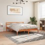 Estructura de cama madera maciza pino marrón cera 180x200 cm de , Camas y somieres - Ref: Foro24-844148, Precio: 117,03 €, De...