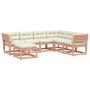 Juego de muebles jardín 7 pzas y cojines madera abeto Douglas de , Conjuntos de jardín - Ref: Foro24-3216933, Precio: 745,46 ...
