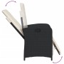 Mesita y sillas con cojines 3 piezas ratán sintético negro de , Conjuntos de jardín - Ref: Foro24-3212450, Precio: 378,11 €, ...