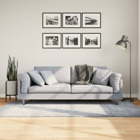 Alfombra de pelo largo moderna azul 100x200 cm de , Alfombras - Ref: Foro24-375320, Precio: 34,79 €, Descuento: %
