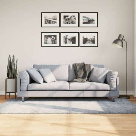 Alfombra de pelo largo moderna azul 100x200 cm de , Alfombras - Ref: Foro24-375320, Precio: 34,79 €, Descuento: %