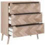Finori Chest of drawers Lusk 03A Sonoma oak 80x38.5x87 cm by , Drawers - Ref: Foro24-377414, Price: 233,01 €, Discount: %