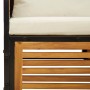 Set de sofás de jardín con cojines 5 pzas madera maciza acacia en Conjuntos de jardín | Comprar online en Foru.es