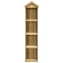 Caseta herramientas jardín madera pino impregnada 36x36x163 cm de vidaXL, Cobertizos - Ref: Foro24-46357, Precio: 96,22 €, De...