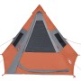 Tienda de campaña tipi para 7 personas impermeable gris naranja de , Tiendas de campaña - Ref: Foro24-94429, Precio: 120,47 €...