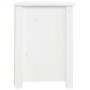Mesita de noche madera maciza de pino blanco 40x35x49 cm de vidaXL, Mesitas de noche - Ref: Foro24-813711, Precio: 58,50 €, D...