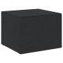 Caja de almacenaje de jardín ratán sintético negro 291L de , Cajas de almacenaje para exteriores - Ref: Foro24-365336, Precio...