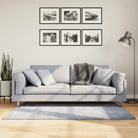 Alfombra peluda de pelo largo moderna PAMPLONA azul 80x150 cm de , Alfombras - Ref: Foro24-375317, Precio: 29,03 €, Descuento: %