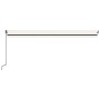 Toldo retráctil manual color crema 500x300 cm de , Toldos - Ref: Foro24-3069137, Precio: 480,96 €, Descuento: %