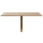 Mesa plegable de pared color roble 100x60 cm en Mesas plegables | Comprar online en Foru.es
