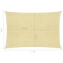 Toldo de vela beige HDPE 160 g/m² 6x7 m de , Sombrillas - Ref: Foro24-311139, Precio: 68,34 €, Descuento: %