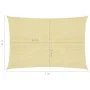 Toldo de vela beige HDPE 160 g/m² 6x7 m de , Sombrillas - Ref: Foro24-311139, Precio: 77,21 €, Descuento: %