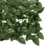 Toldo para balcón con hojas verde oscuro 300x150 cm de , Sombrillas - Ref: Foro24-315491, Precio: 61,12 €, Descuento: %
