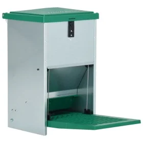 Automatic feeder for poultry with pedal 8 kg by , Pet bowls, feeders, and waterers - Ref: Foro24-171445, Price: 81,34 €, Disc...
