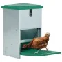 Comedero automático para aves de corral con pedal 8 kg de , Cuencos, comederos, y bebederos para mascotas - Ref: Foro24-17144...