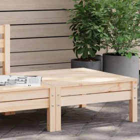 Taburete de jardín madera maciza de pino de , Sofás modulares de exterior - Ref: Foro24-838012, Precio: 46,21 €, Descuento: %