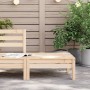 Taburete de jardín madera maciza de pino de , Sofás modulares de exterior - Ref: Foro24-838012, Precio: 46,90 €, Descuento: %