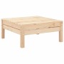 Taburete de jardín madera maciza de pino de , Sofás modulares de exterior - Ref: Foro24-838012, Precio: 46,90 €, Descuento: %