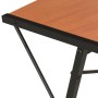 Escritorio con estantería negro y marrón 116x50x93 cm de vidaXL, Escritorios - Ref: Foro24-20290, Precio: 48,55 €, Descuento: %