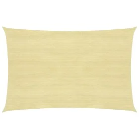 Beige HDPE sail awning 160 g/m² 4x5 m by , Umbrellas - Ref: Foro24-311133, Price: 51,35 €, Discount: %