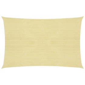 Toldo de vela beige HDPE 160 g/m² 4x5 m de , Sombrillas - Ref: Foro24-311133, Precio: 40,31 €, Descuento: %