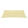 Beige HDPE sail awning 160 g/m² 4x5 m by , Umbrellas - Ref: Foro24-311133, Price: 51,35 €, Discount: %