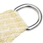 Beige HDPE sail awning 160 g/m² 4x5 m by , Umbrellas - Ref: Foro24-311133, Price: 51,35 €, Discount: %