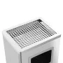 Papelera con cenicero de acero inoxidable 45 L de vidaXL, Cubos de la basura y papeleras - Ref: Foro24-51092, Precio: 92,43 €...