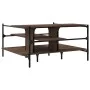 Mesa de centro madera ingeniería roble marrón 100x100x48,5 cm de , Mesas de centro - Ref: Foro24-842315, Precio: 79,74 €, Des...