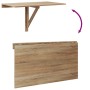 Mesa plegable de pared color roble 100x60 cm en Mesas plegables | Comprar online en Foru.es